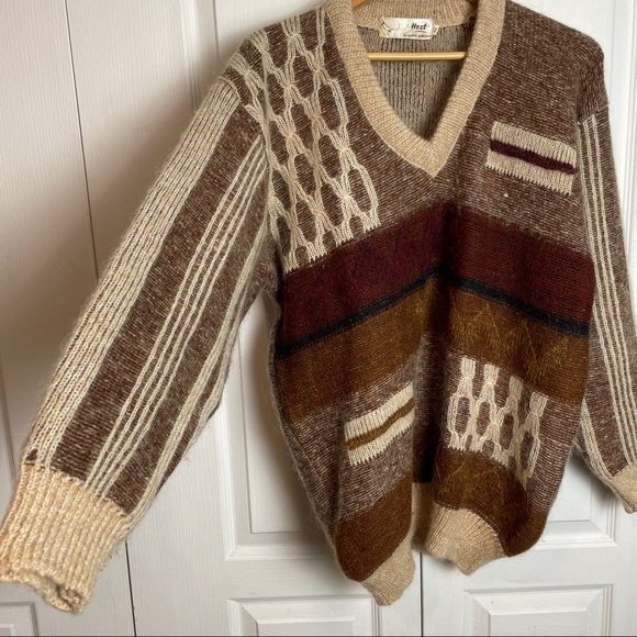Vintage Fuzzy Sweater - Picture 6 of 12
